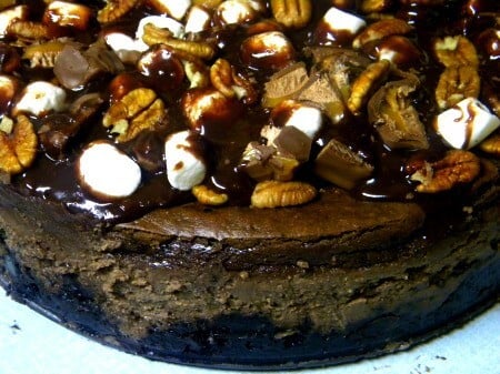 rocky road cheesecake