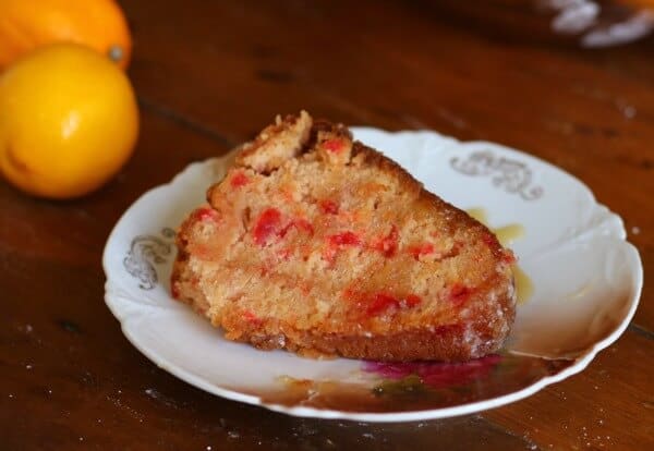 This whiskey sour bundt cake can be made a couple of days ahead of time. From RestlessChipotle.com