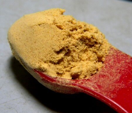 A spoonful of ginger will help your bread rise higher.