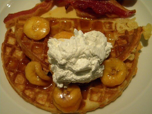 banana waffles 