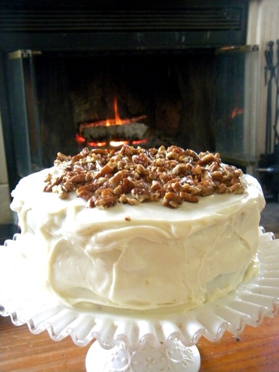 spice cake layer cake