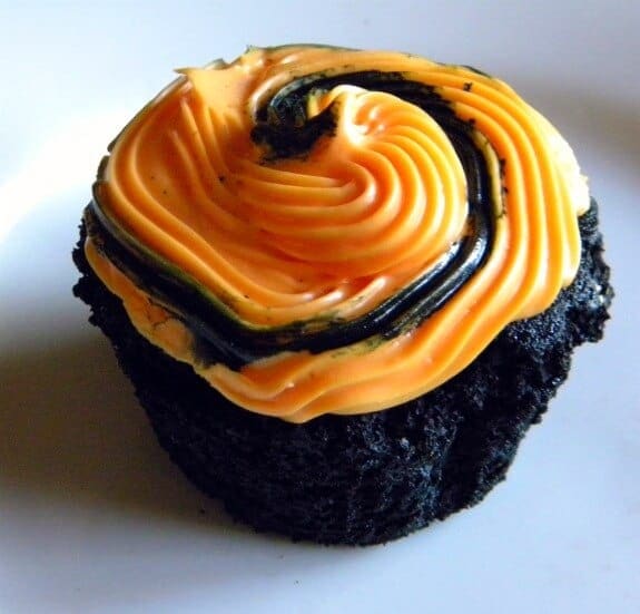 black velvet cupcake