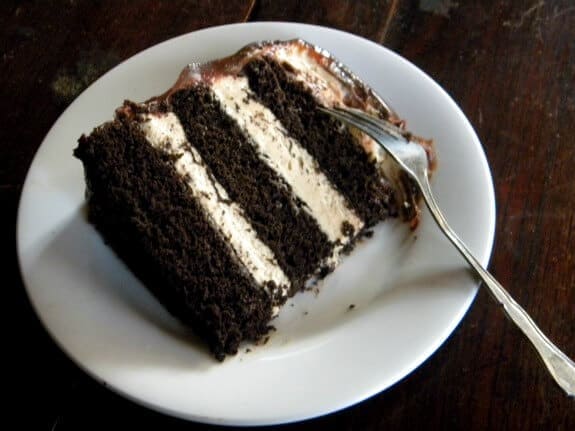 chocolate-cake-pb-mousse chocolate peanut butter mousse cake