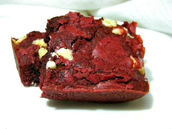 red velvet brownies