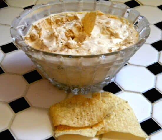 This homemade onion dip is robust and tangy with caramelized onions and Greek yogurt.