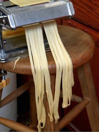 Homemade pasta is easy to make and it's so delicious! From RestlessChipotle.com