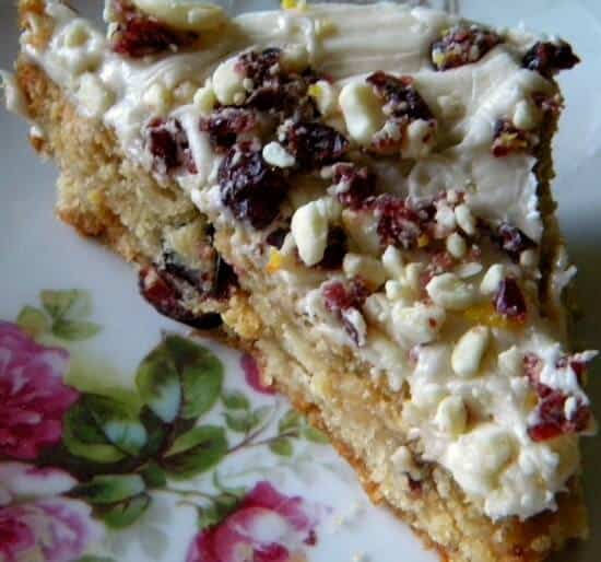 cranberry bliss bar