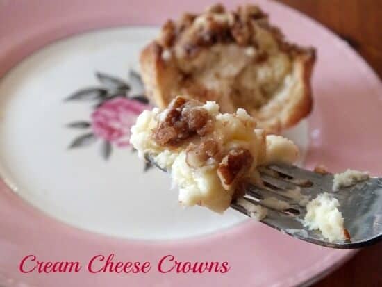 cream cheese crowns are an easy brunch!