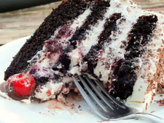 black forest cake