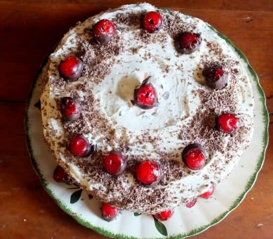 black forest cake