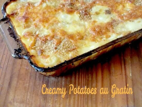 potatoes au gratin