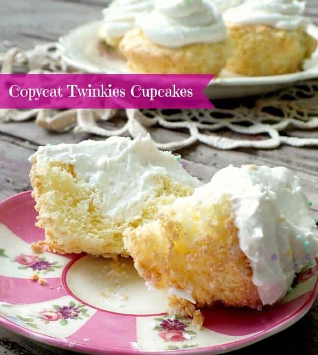 copycat twinkies cupcakes