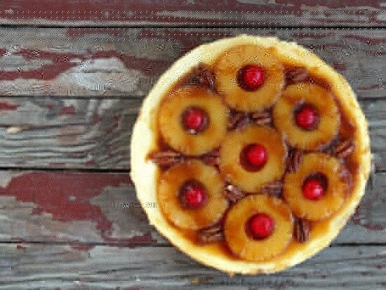 pineapple upside down cheesecake