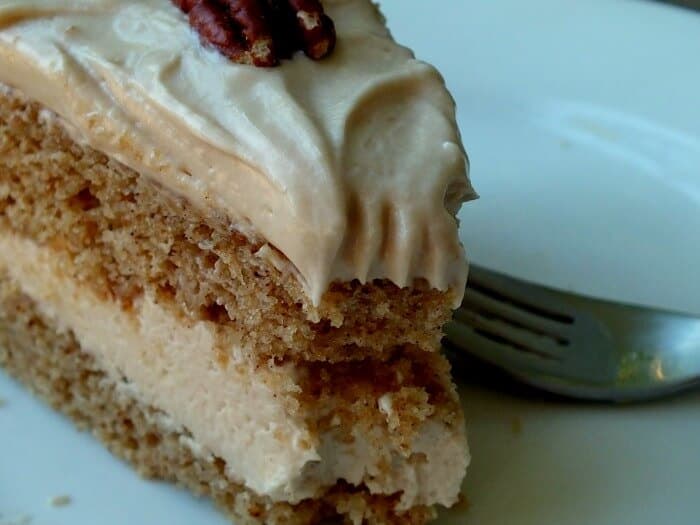 spice cake closeup