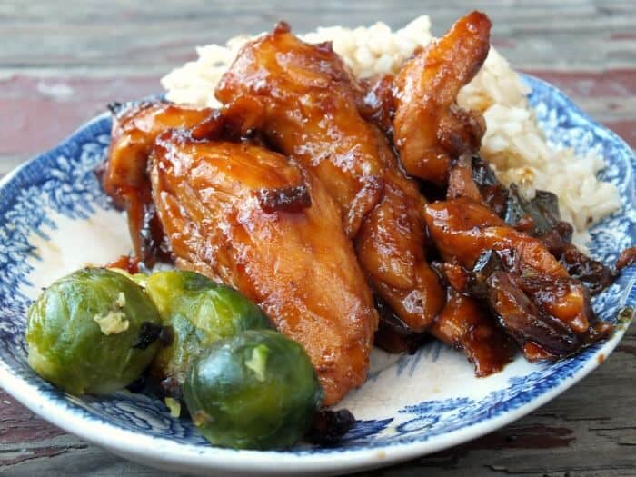 sticky chicken recipe