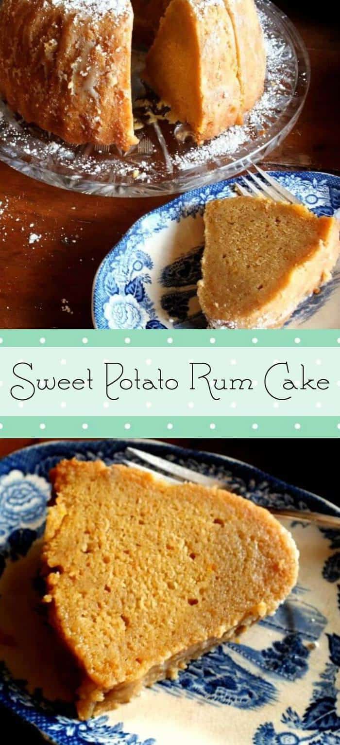 Sweet Potato Rum cake is a made from scratch recipe. Perfect for the holidays! From RestlessChipotle.com