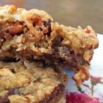 coconut cranberry blondies