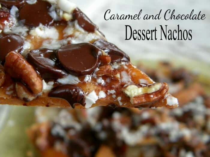 grilled dessert nachos are an easy summer dessert