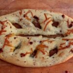 smoky cheese bacon fougasse