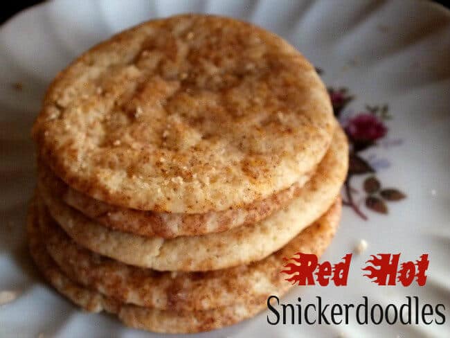 red hot snickerdoodles are spicy sweet and crispy chewy|restlesschipotlee.com
