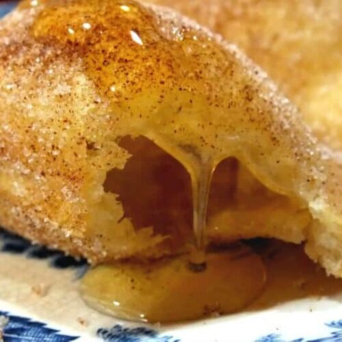 spicy sopapillas drizzled with honey are sooooo good! |restlesschipotle.com