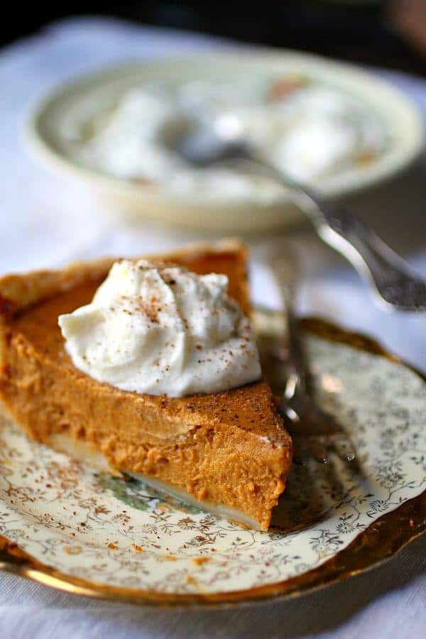 This easy recipe results in the best pumpkin pie ever! From RestlessChipotle.com
