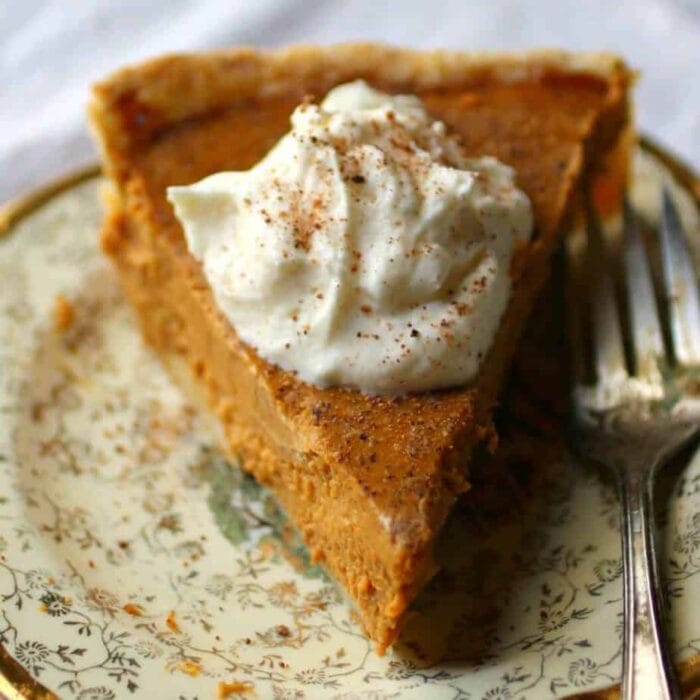This easy recipe results in the best pumpkin pie you've ever tasted! Spicy, creamy and full of fall flavor! From RestlessChipotle.com
