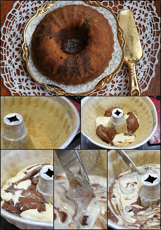 old fashioned marble pound cake recipe is so good and so pretty! restlesschipotle.com