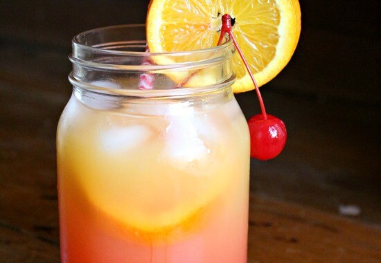 mango tequila sunrise is an easy, refreshing cocktail that isn't too girly or too boozy. restlesschipotle.com