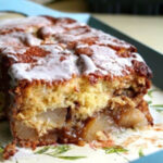 small image of apple bread loaf for recipe card