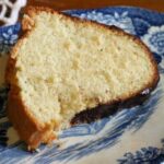 brown butter vanilla bean bundt cake slice