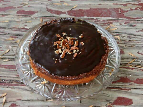 Chocolate upside down cake is a pecan flavored cake that makes its own dense fudge frosting as it bakes. It's super easy and fast... from restlesschipotle.com