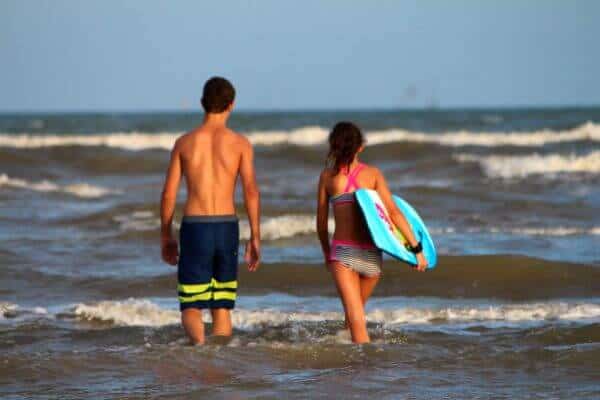 Need Port Aransas Vacation ideas? We had a great time swimming in the surf on the uncrowded beach. From RestlessChipotle.com