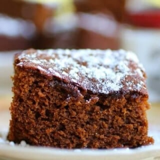 Easy and old-fashioned, this homemade gingerbread recipe will be a family favorite. From RestlessChipotle.com