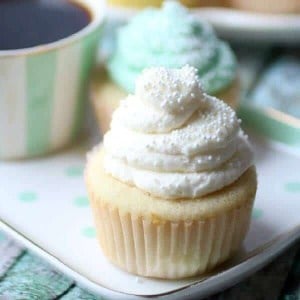 frosted cupcake