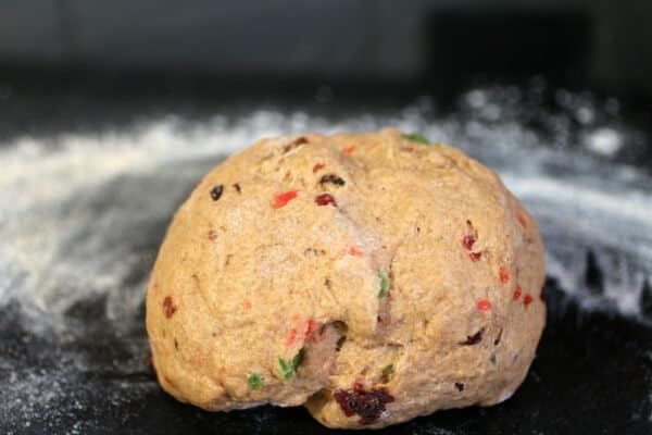 Viennese Christmas Bread recipe takes time but it is so worth it! This whole wheat dough is light and airy. From RestlessChipotle.com