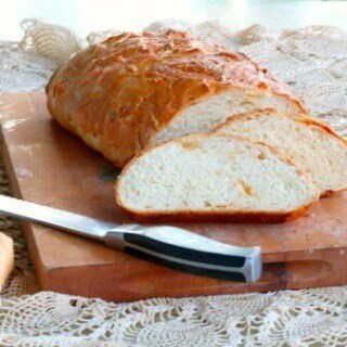 Smoked Gouda cheese bread freezes well. From RestlessChipotle.com