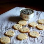 Buttery lavender shortbread cookies are crumbly with the delicate flavor of lavender. Perfect for baby showers, bridal showers and special teas! From Restless Chipotle.com