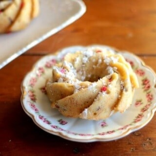 Banana baked donuts with chocolate chips make a healthy breakfast. From RestlessChipotle.com