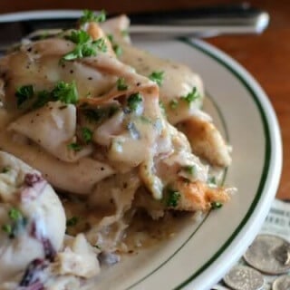 Diner style hot turkey sandwiches with gravy are quick and easy. From RestlessChipotle.com
