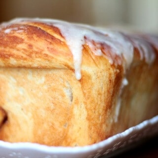 Buttermilk cinnamon bread has that lick-worthy buttery sweet glaze - the thicker the better! From RestlessChipotle.com