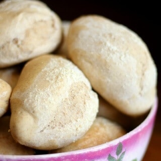 Parmesan Focaccia rolls recipe can be made into round loaves or sandwich rolls. From RestlessChipotle.com
