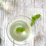 Basil Martini with Black Pepper and Lime