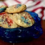 coconut white chocolate chip cookies vertical