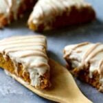 This copycat Starbucks pumpkin scones recipe is so good! From RestlessChipotle.com