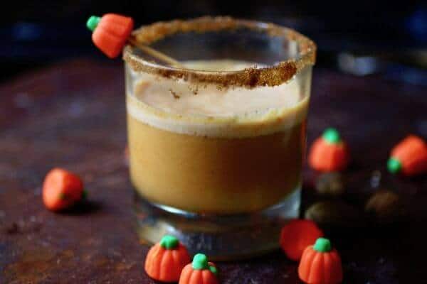 Pumpkin spice daiquiri is one of the best fall cocktails ever. From RestlessChipotle.com