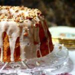 Vintage Southern Bourbon Cake Recipe- loaded with bourbon and pecans! It's an easy bundt cake that's perfect for any special occasion. From restlesschipotle.com