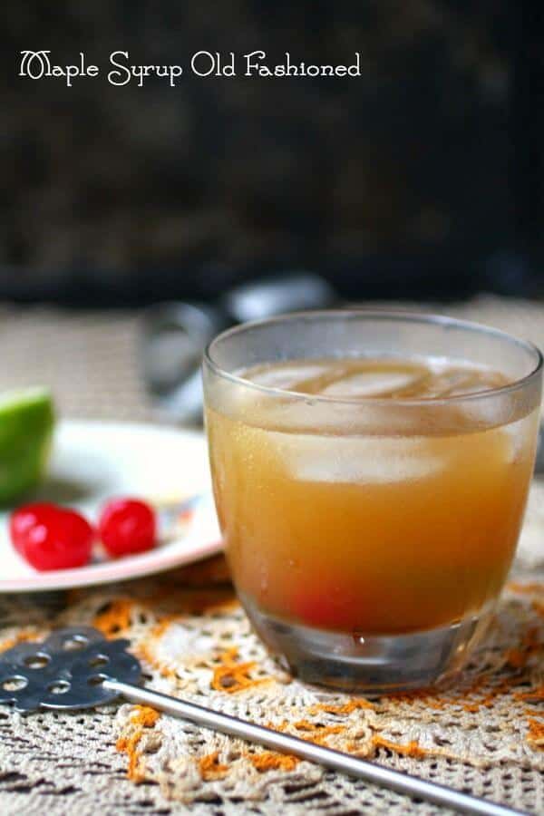Maple syrup old fashioned is a classic cocktail with a fall twist From restlesschipotle.com