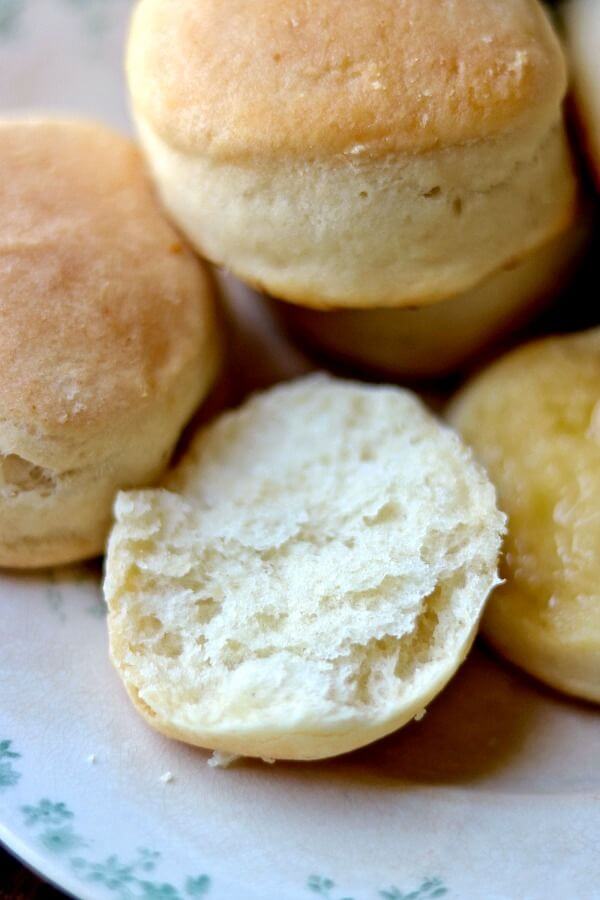 Light and fluffy! This angel biscuits recipe works every time! From RestlessChipotle.com