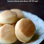 This angel biscuit recipe is a cross between a buttermilk biscuit and a yeast roll. Absolutely foolproof and SO fluffy! From RestlessChipotle.com